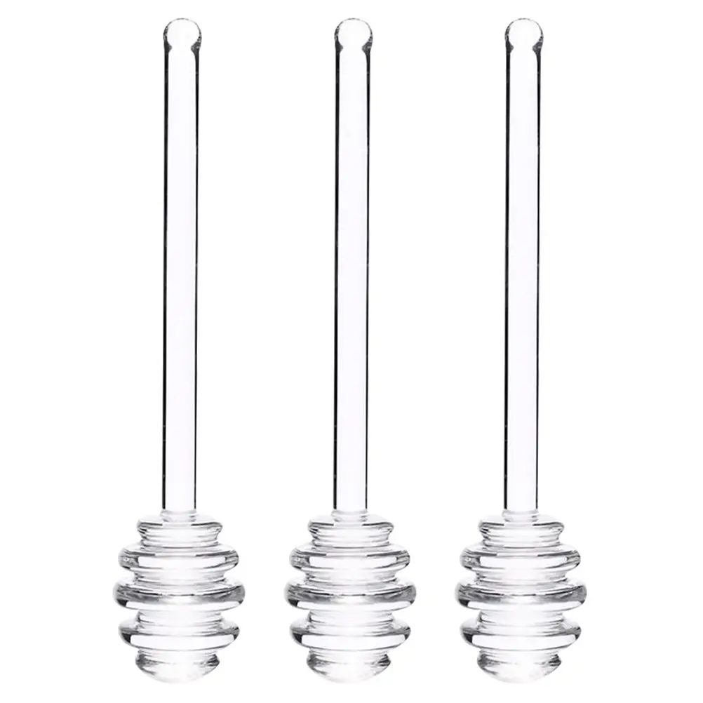 

Honey Dipper Stick Glass Stirring Rods Stir Spoon Jam Dippers Sticks Jars Jar With Wands Stirrers Wand Mixing Stirrer Syrup