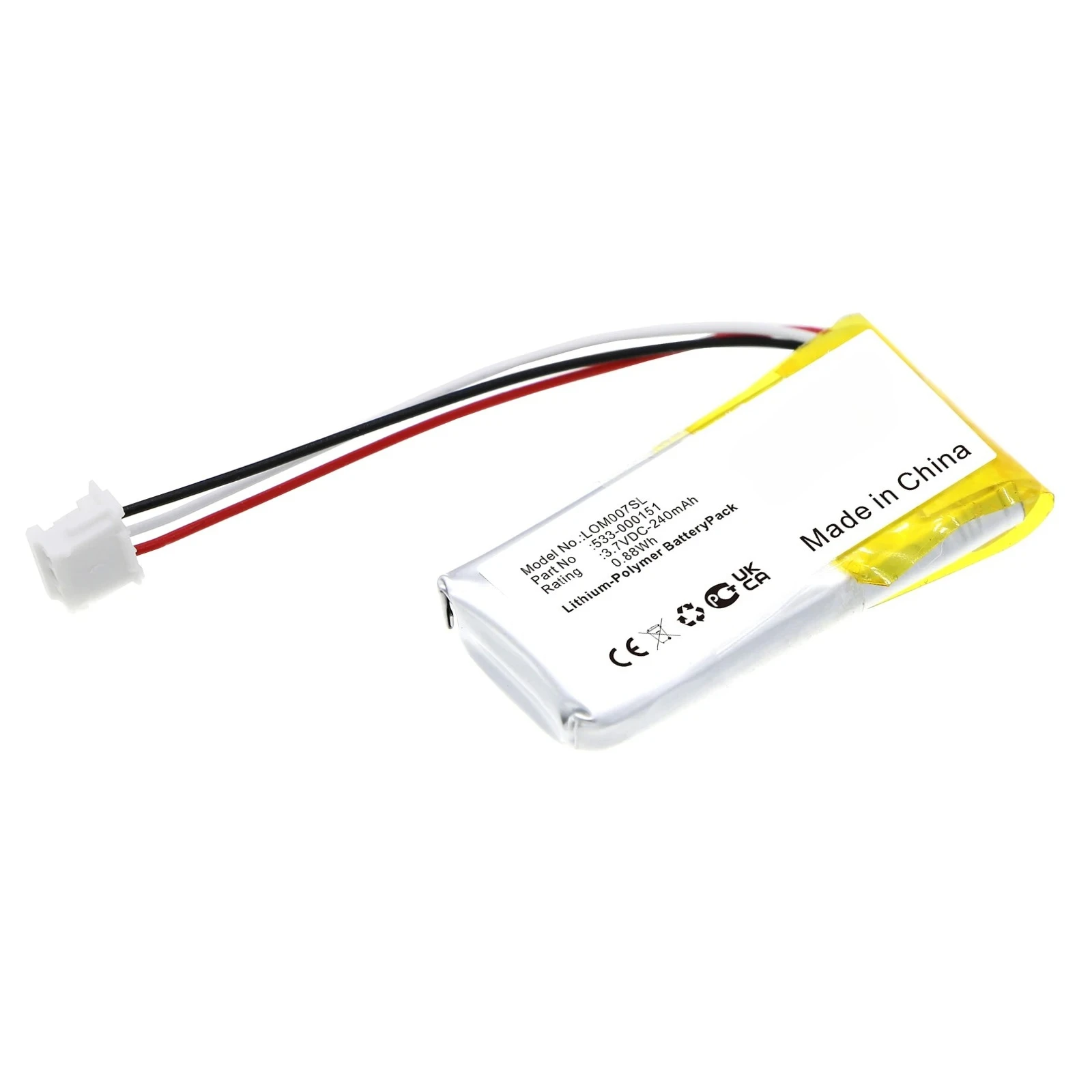 Фото Аккумулятор 240 мАч 533-000211 533-000208 для Logitech G PRO X 304 502 703h UE3500 UE4500 UE310 G502 G304 MX Vertical G703 + Инструменты №2