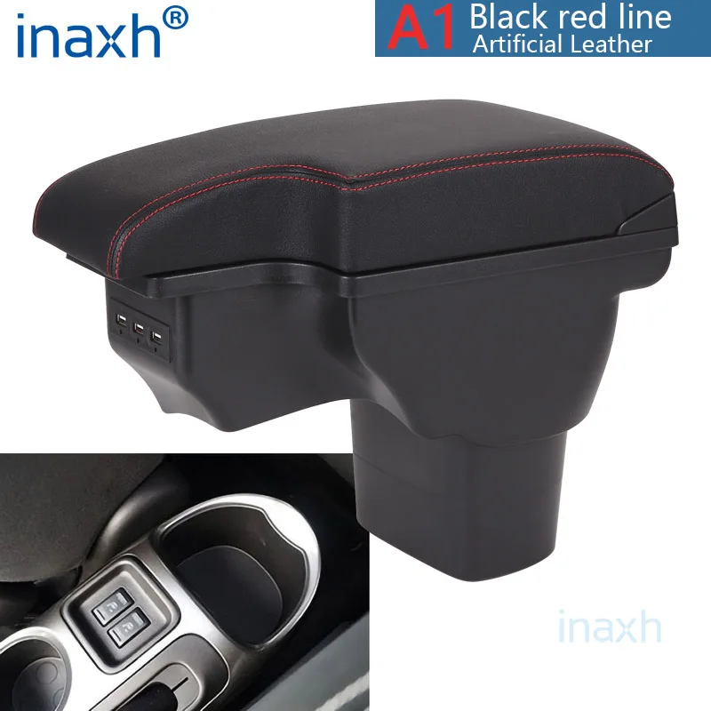 

Подлокотник для NISSAN juke, для Infiniti ESQ, автомобильный подлокотник 2010-2019, аксессуары, коробка для хранения интерьера модифицированные детали, USB