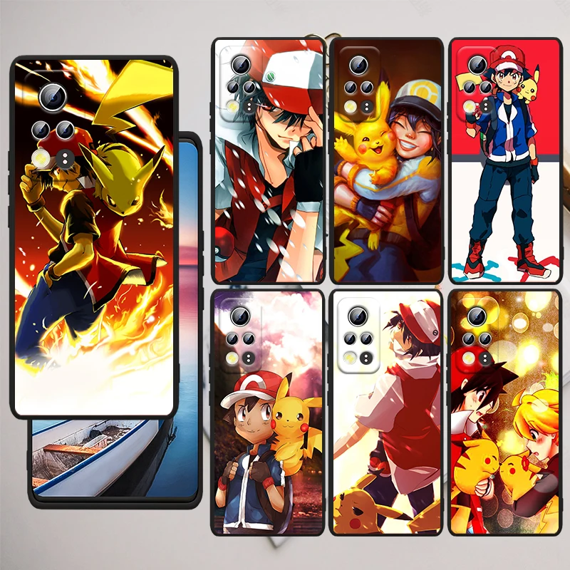

Pokemon Pikachu For Honor Play 3E 10X 10i 10 9X 9C 9S 9A 9 8X 8A 7C 7S Black Soft Phone Case