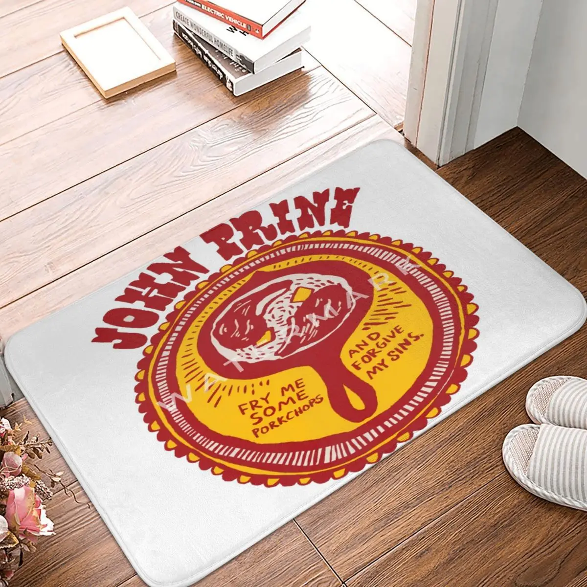 

John Prine Carpet, Polyester Floor Mats Trendy Practical Home Decor Festivle Gifts Mats Customizable