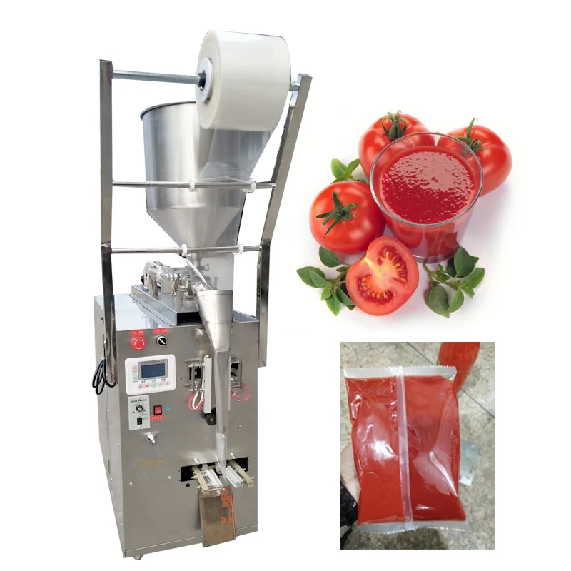

Large Capacity Automatic Filling Sealing Machine For Honey Ketchup Salad Dressing Peanut Butter Chili Sauce Food Packing Machine