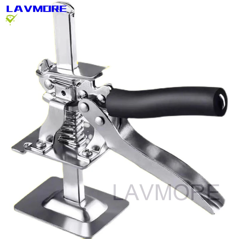 Tile  Adjuster Elevator Tool Hand Lifting Tool Labor-Saving Arm Jack Door Panel Drywall Lifting Cabinet Board Lifter