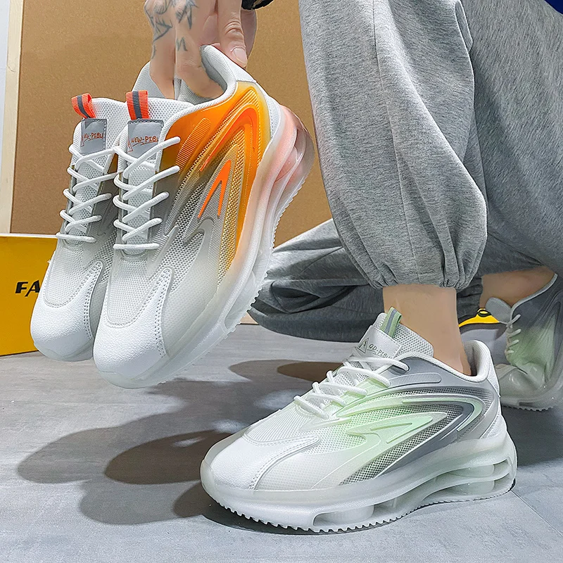 Mens Sports Shoes Male Fashion Sneakers Trainers Race Breathable Running Shoes Tenis Luxury Sports Shoes for men