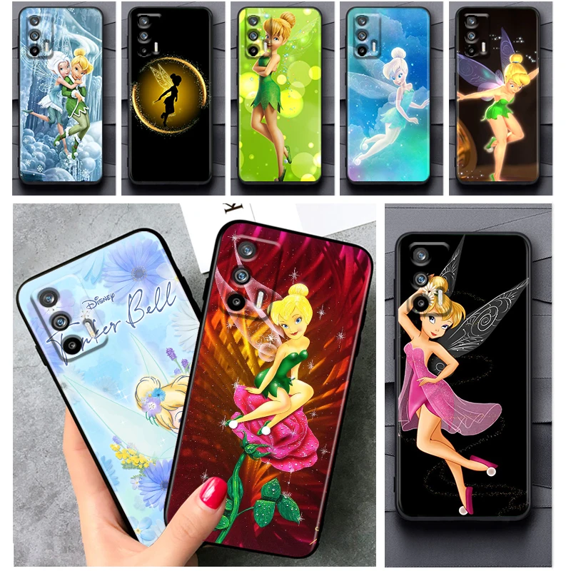 

Wonderful Fairy Tinker Bell Phone Case For OPPO Realme V11 X3 X50 Q5i GT GT2 Neo2 Neo3 C21Y C3 9 9i 8 8i 7i Pro Master Black