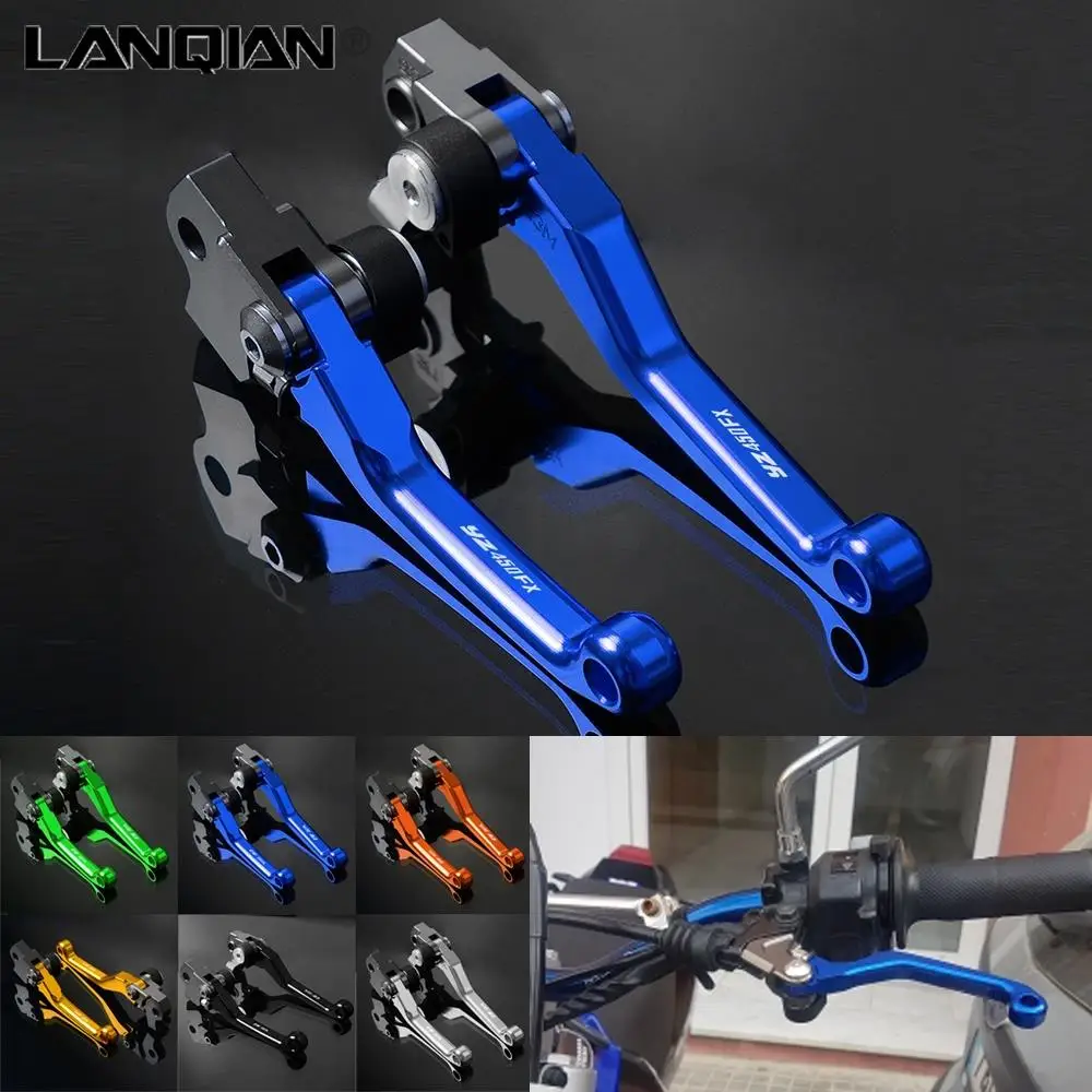 

For Yamaha YZ450FX Dirt Bike Pivot Lever Motorcycle Aluminum Brake Clutch Lever YZ 450 FX YZ 450FX 2016 2017 2018 Accessories