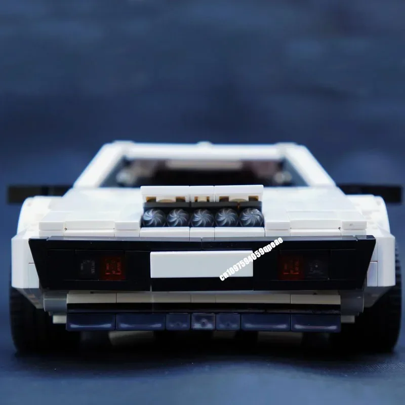 Фото Новый конструктор MOC City 1977 Lotus Esprit S1: Модель внедорожного скоростного автомобиля, 1543 детали. Творческий набор для сборки, подарок, технологичные блоки. №4