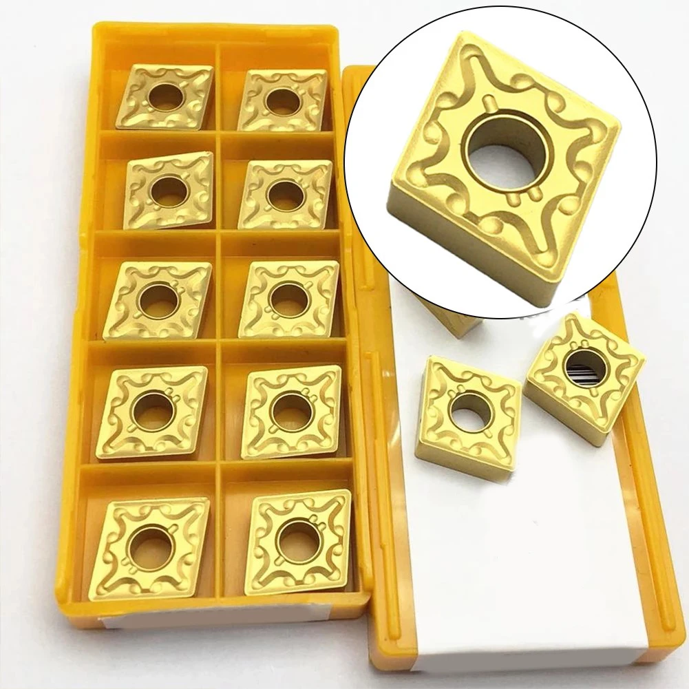 

10pcs CNMG120404-MA Carbide Insert External Turning Tool High Quality Turning Insert CNC Lathe Cutting Steel Processing