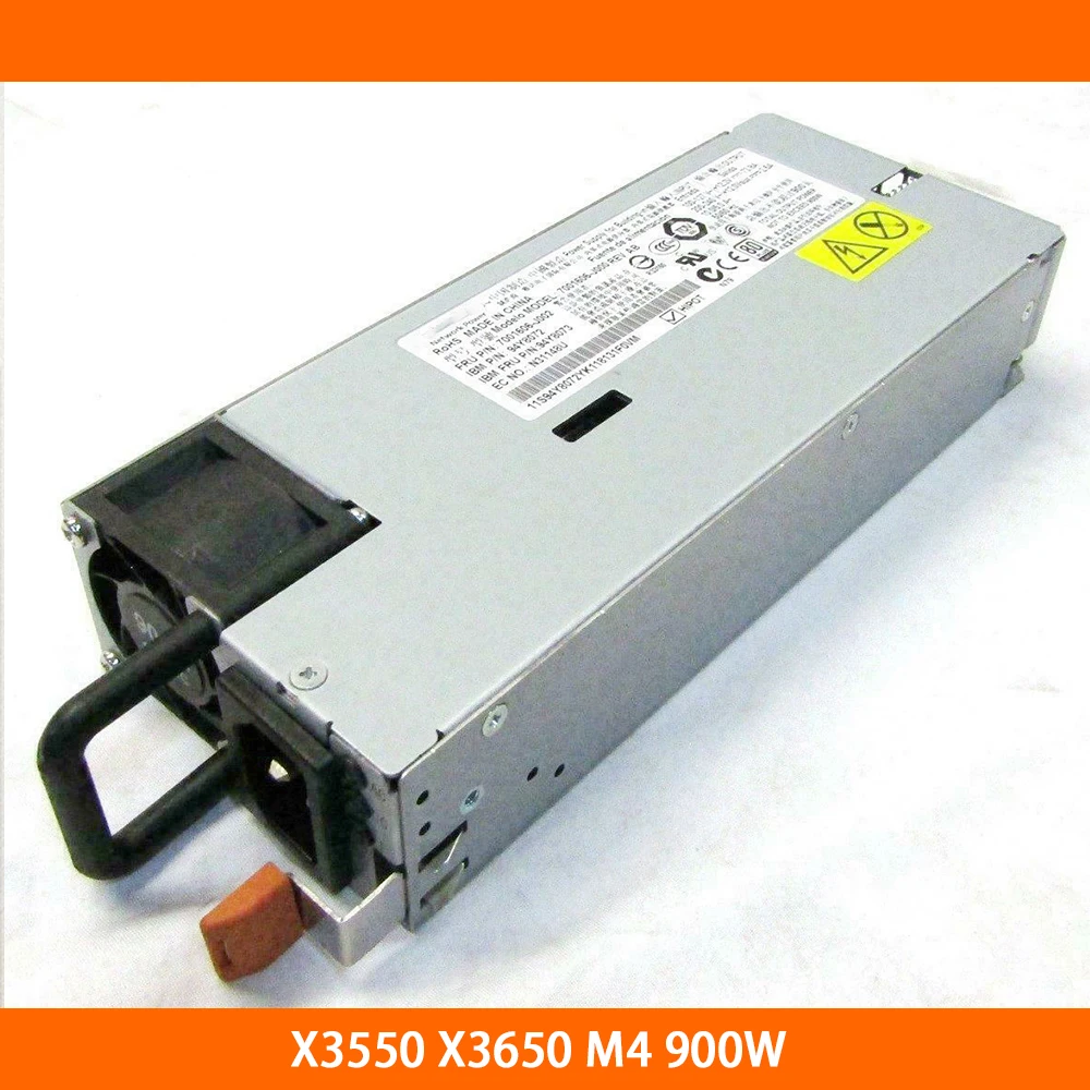 Серверный блок питания для IBM X3550 X3650 M4 94Y8072 94Y8073 94Y8067 94Y8087 94Y8117 94Y8118 7001606-J000/J002 900 Вт, полностью протестирован