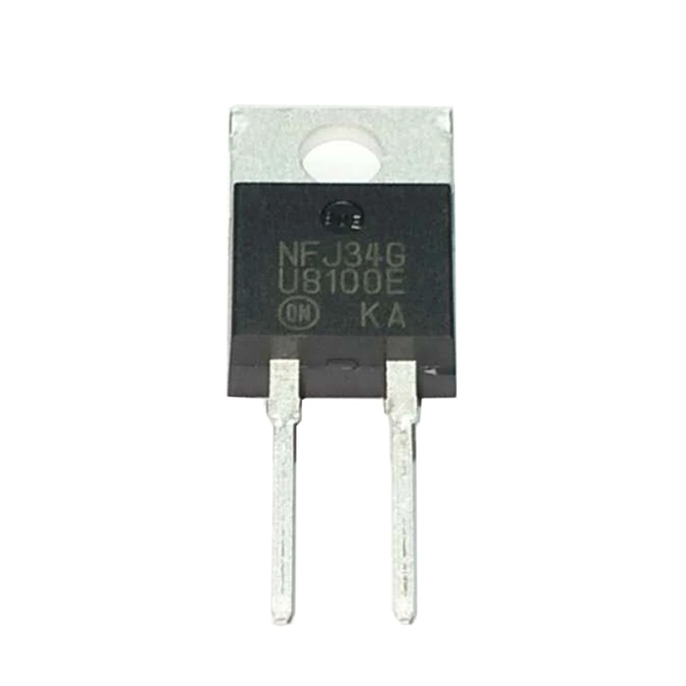 

Новинка, Оригинальный Диод MUR8100EG U8100E 8А 8А 1000 В TO220AC, 10 шт.