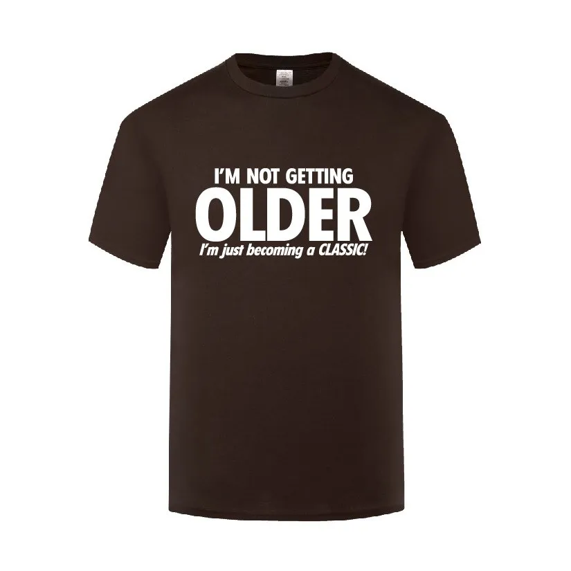 

Funny Becoming A Classic Cotton T Shirt Print Men Crew Neck Summer Short Sleeve Tshirts Tshirt