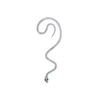 diamond snake shaped earclip women high grade sense of minority personality earring light luxury temperament earrings