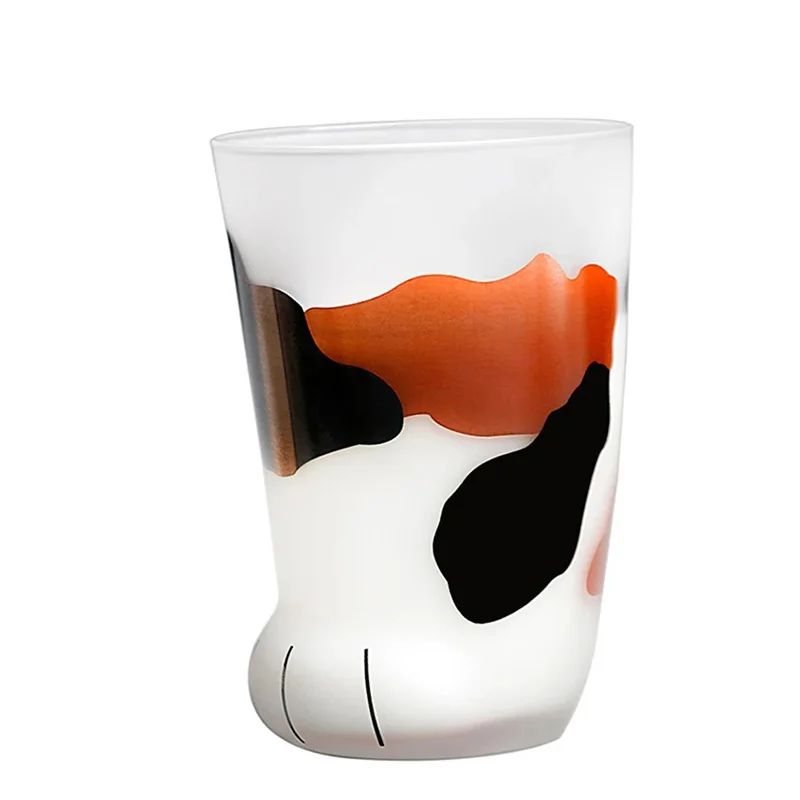 300 мл мультяшная домашняя чашка для воды чашки сока в форме когтя с милым котом