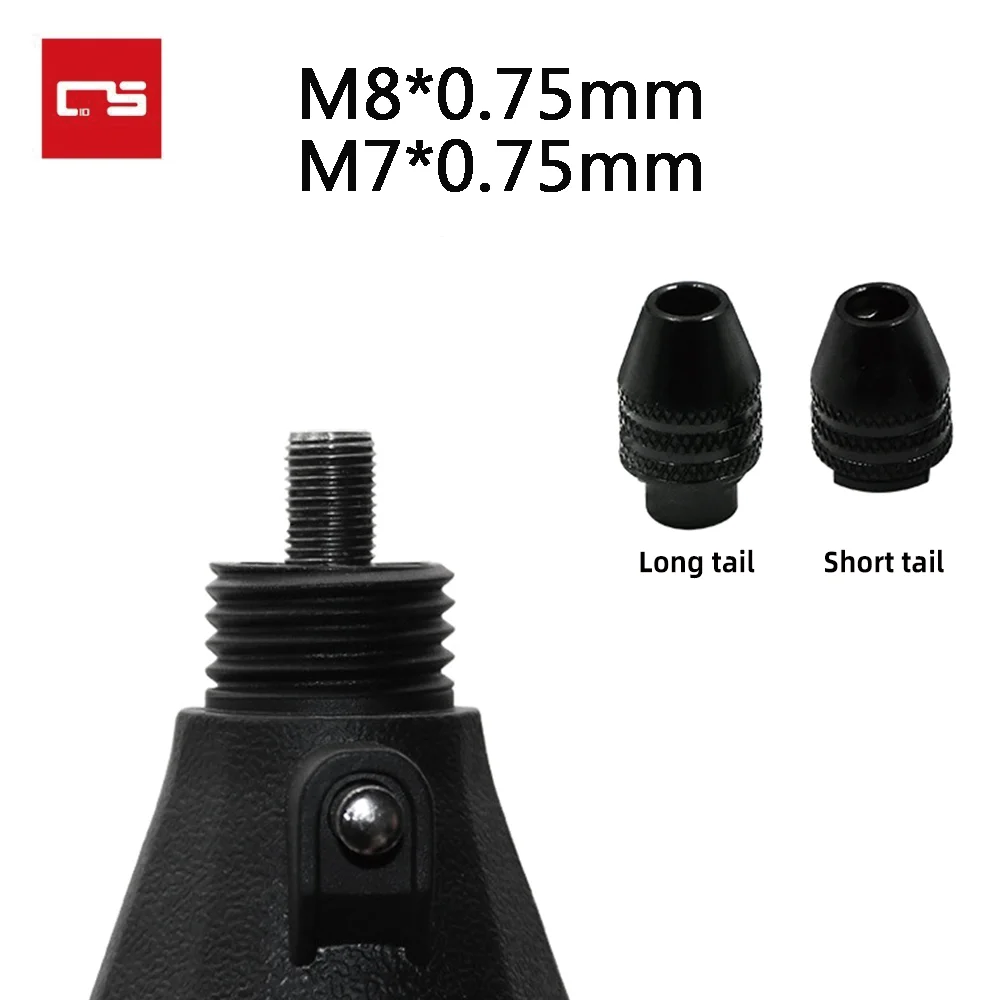 Мини-сверлильный патрон без ключа 7/8 0 75 мм самозатягивающиеся сверла Цанга