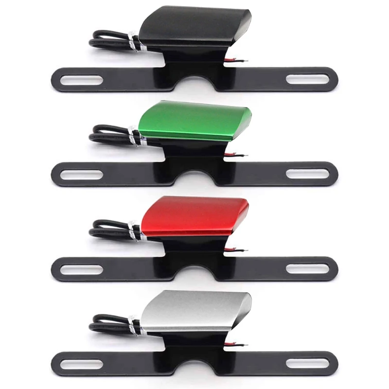 

Universal License Plate LED Light Motorcycle Accessories For HON DA SUZUKI Lamp Bracket Waterproof