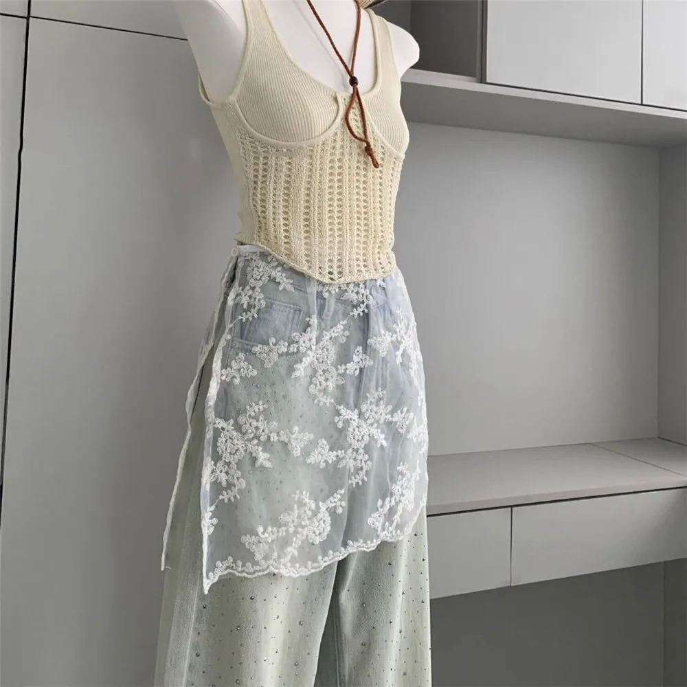 Женская мини-юбка в корейском стиле Y2k