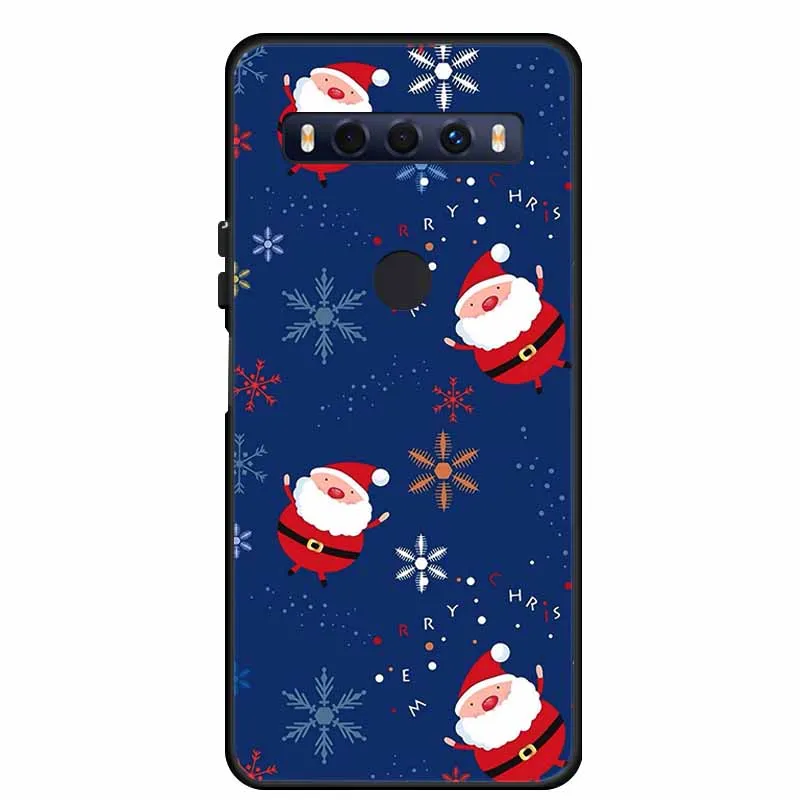 Чехол для TCL 10 SE чехол телефона рождественский Силиконовый ТПУ мягкий 5G UW Coque 10SE 30