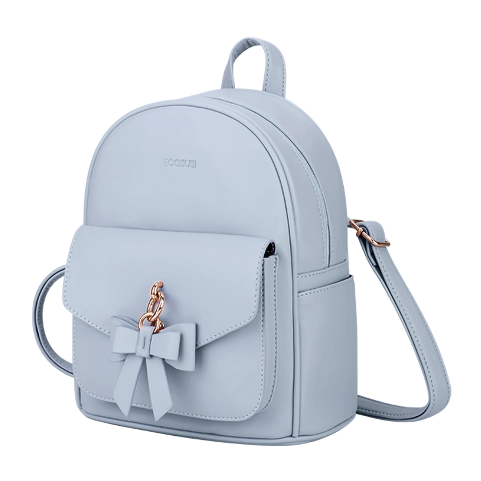 

BAGSMART Mini Backpack Crossbody Bag For Teenage Girl bow-knot Women Shoulder Phone Purse Korean Style New Trendy Female 2022