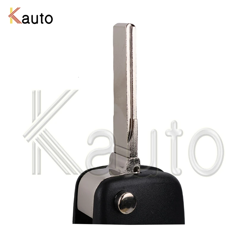 Фото Чехол для дистанционного ключа для Audi Q7 B7 Q3 A3 TT A2 A8 A6 A6L A4 S5 C5 C6 B6 3-кнопочный сменный флип-складной корпус для смарт-ключателя автомобиля №5