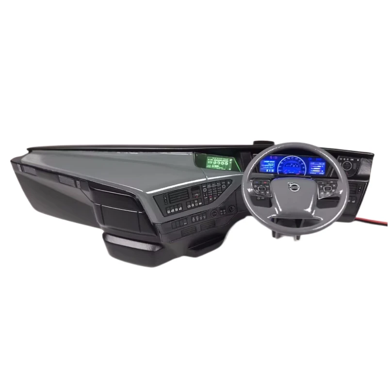 

Модель грузовика Tamiya 1/14 Rc трактор FH16 750 56360 привод кабины центральной консоли интерьер + отделка наклейки