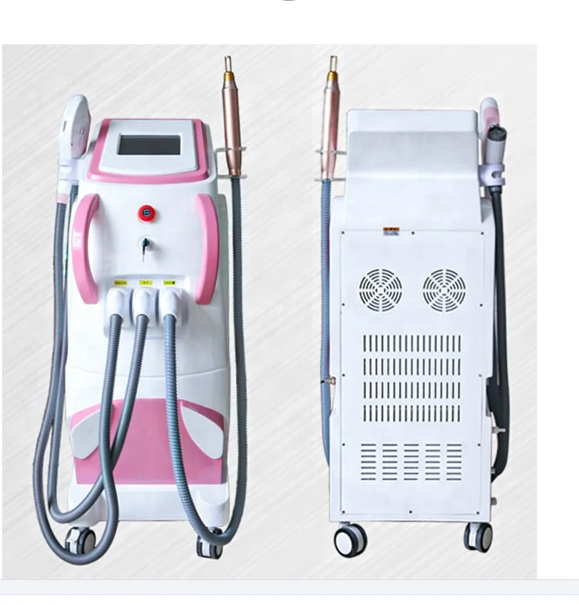 

3 In 1 Nd Yag Elight IPL OPT + 1064nm Picosecond Laser + RF Laser Hair Removal/ Optical System