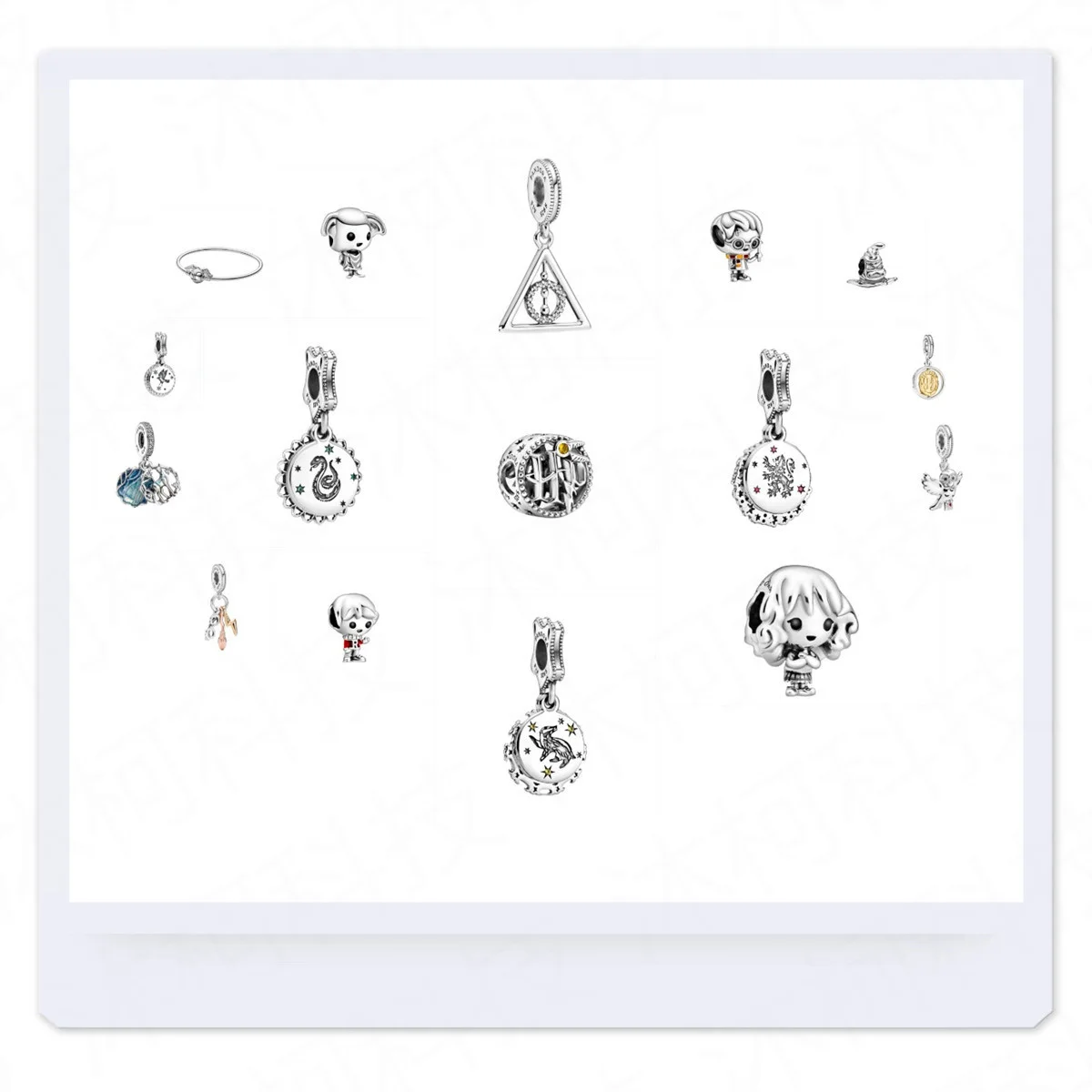

New Original 925 Plata De Ley Pandora Sterling Silver Free Shipping Disney Series Kawaii Potter Dobby DIY Kids Gift Wholesale