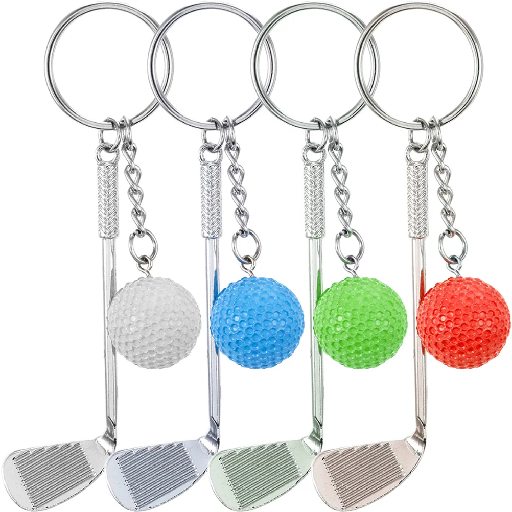 

Sports Themed Keychain Set for Backpacks and Key Rings - Great Party Favors and Gifts for Boys and Athletes