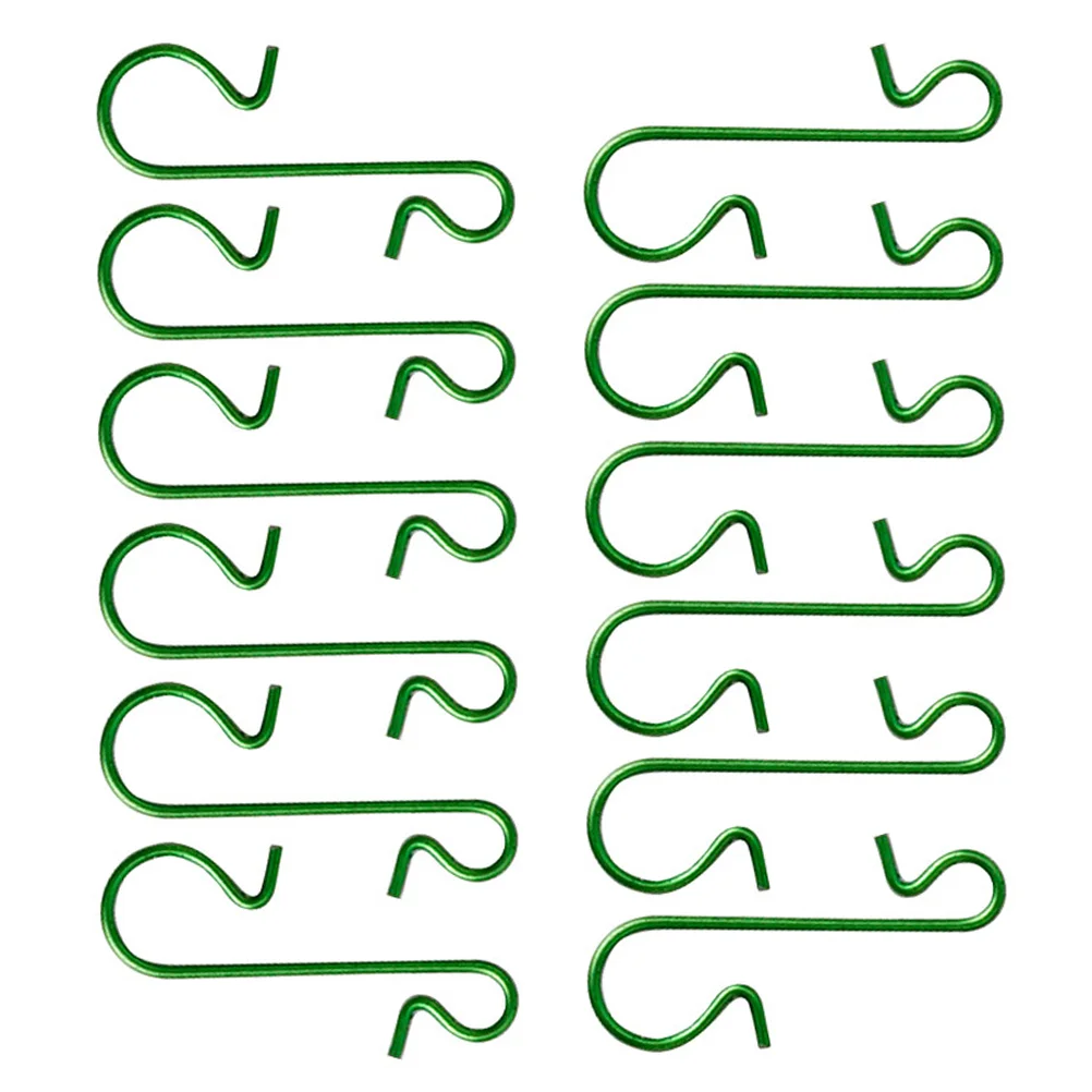 

300Pcs Decorative Hanging Hooks Small Flower Clips Plated Metal Hanging Hooks