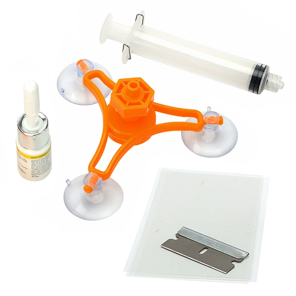 

DIY Car Glass Repair Tool For Chip Crack Window Screen Polishing Auto Maintenance Sets Windshield Repair Kit Car-Styling