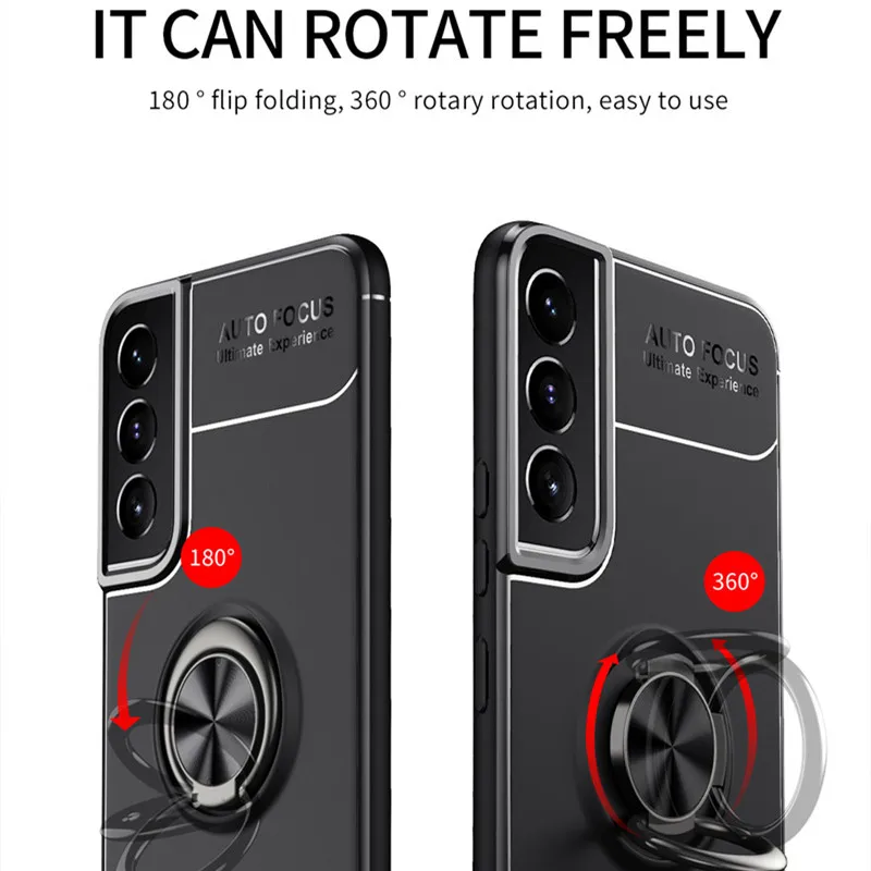 For Cover Samsung Galaxy S22 Plus Case For Samsung S22 Plus Fundas Megnet Stand Holder Phone Bumper For Cover Samsung S22 Plus