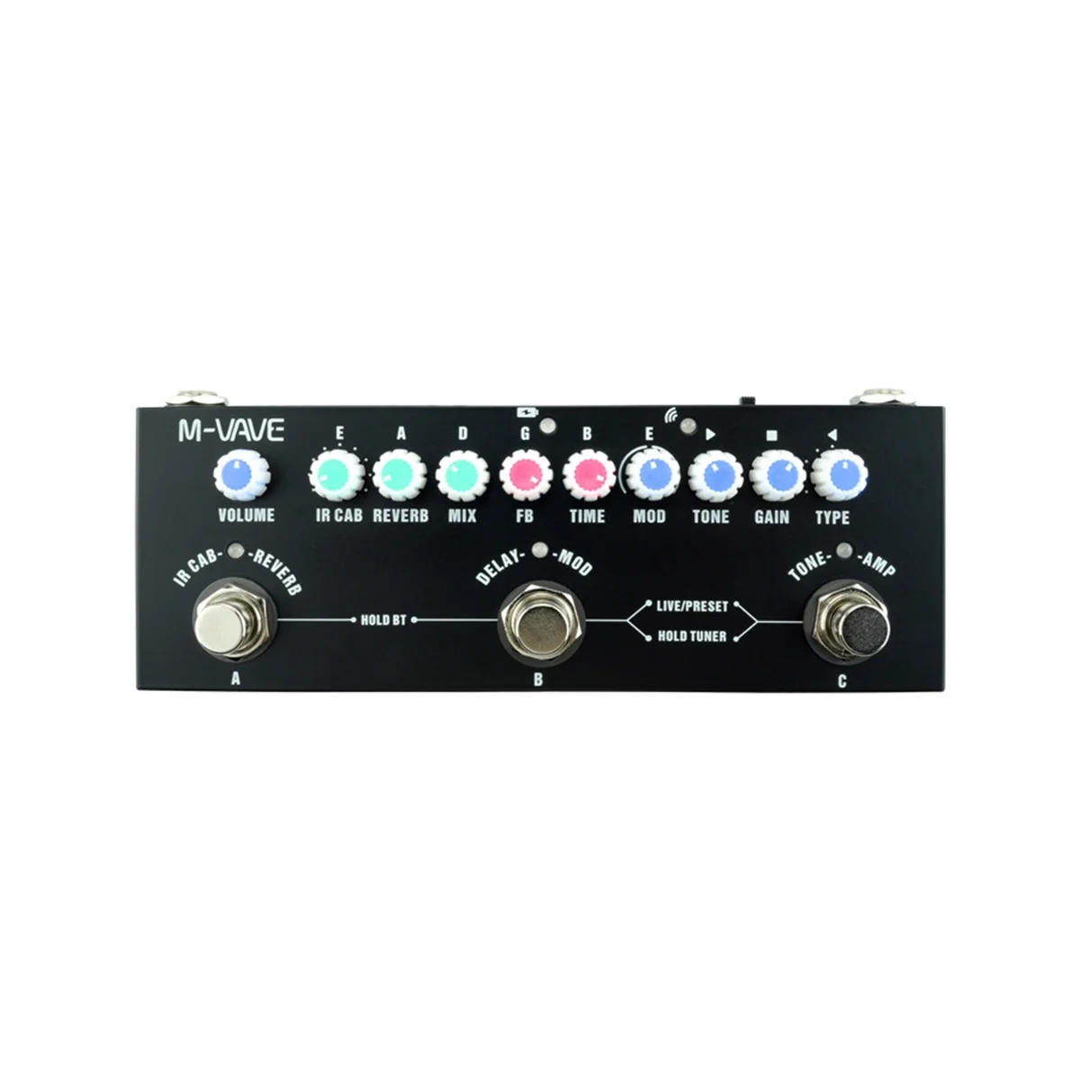 

Guitar Effector Square Baby Guitar Accessory Effector Delay Multi Effects Pedal Processor