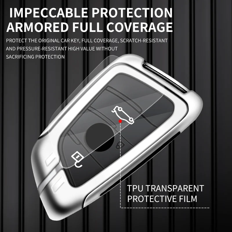 

Car Remote Key Case Cover for BMW X1 X3 X5 X6 X7 1/3/5/6/7 Series G30 G20 G32 G11 F20 Z4 F48 F39 G01 G02 F15 F16 G07 Accessories