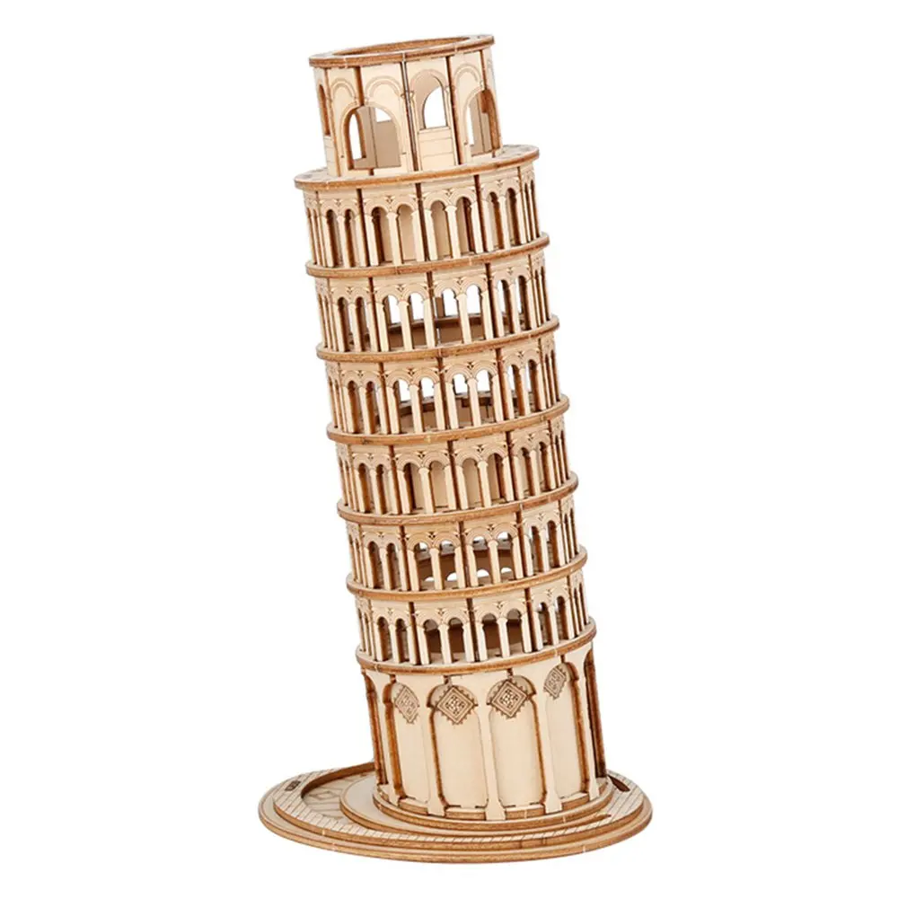 

3D Three-Dimensional Puzzle Wooden Model Manual Diy Assembled Desktop Decoration