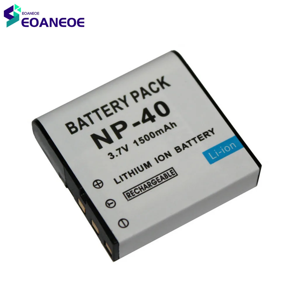 Для Casio NP-40 NP40 CNP-40 CNP40 3,7 V 1500mAh литиевая аккумуляторная батарея для цифровой камеры литий-ионные батареи