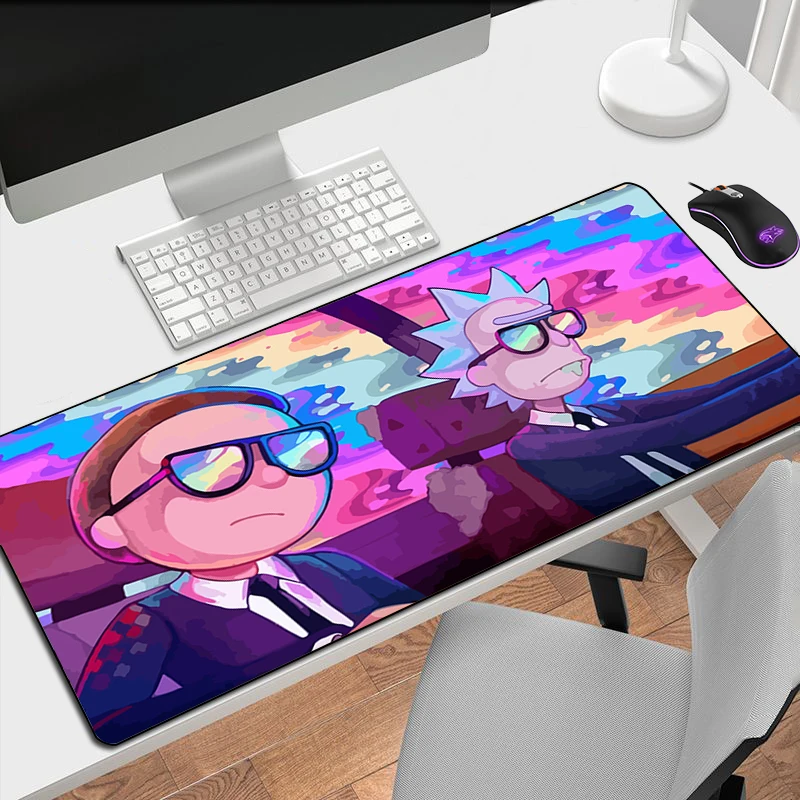 

Anime Morti Pc Accessories Xxl Gaming Mouse Pad Desk Protector Large Pads Gamer Keyboard Mat Mause Mousepad Mats Mice Keyboards