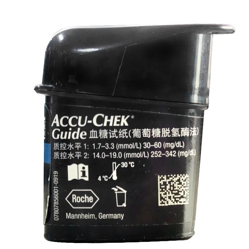 Accu-chek руководство тест-полоски глюкозы в крови 100 шт. (2 * Упаковка из 50) немецкий Roche