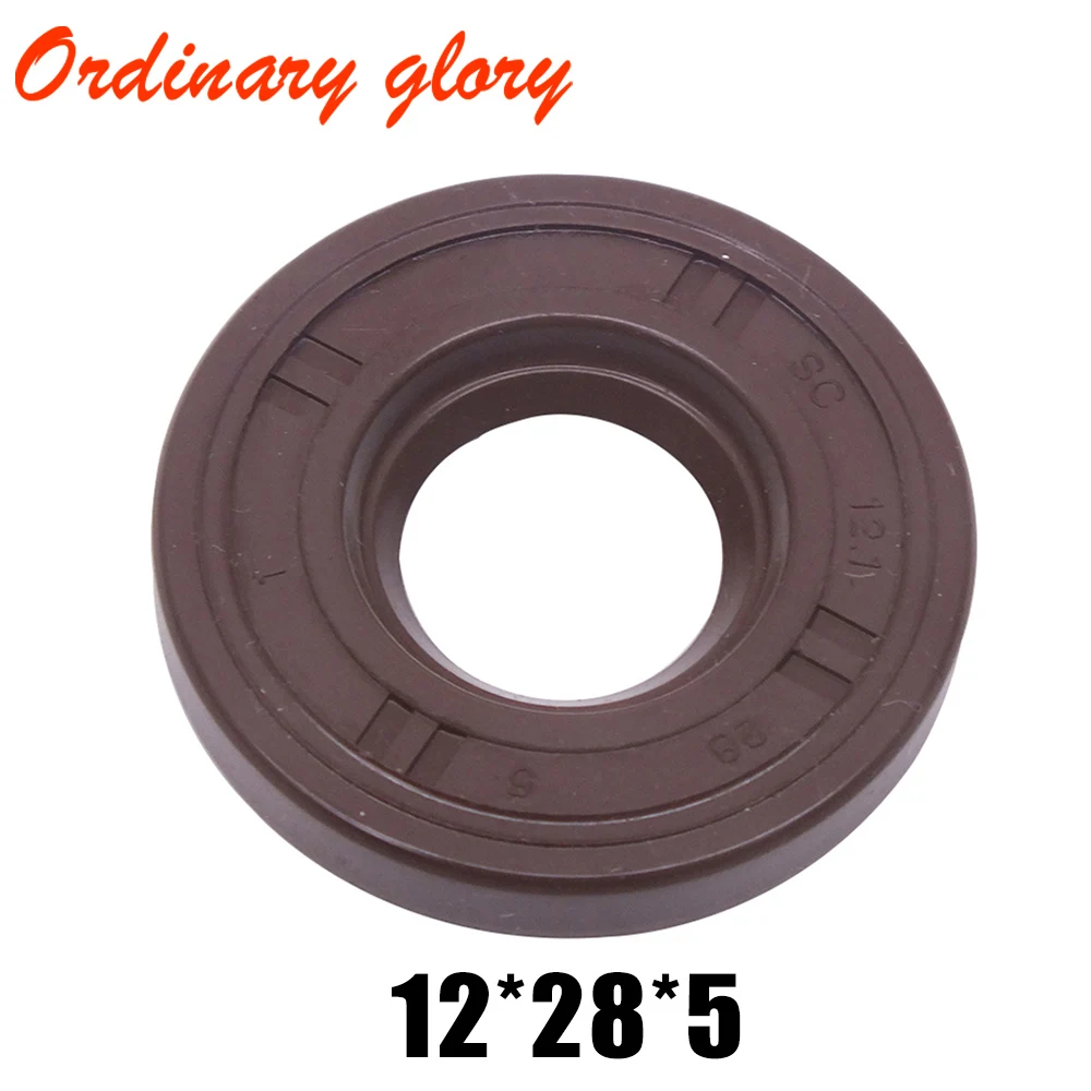 3B2-01215 Сальник для подвесного мотора Tohatsu 6-9 8 л.с. 2-тактный 4-тактный 3B2-01215-0 (12x28x5 мм)