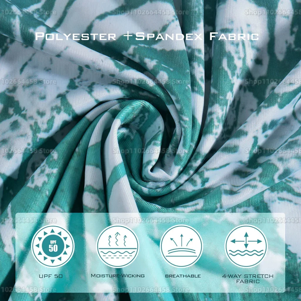 Одежда для рыбалки мужская одежда с длинным рукавом УФ-защитой летние дышащие