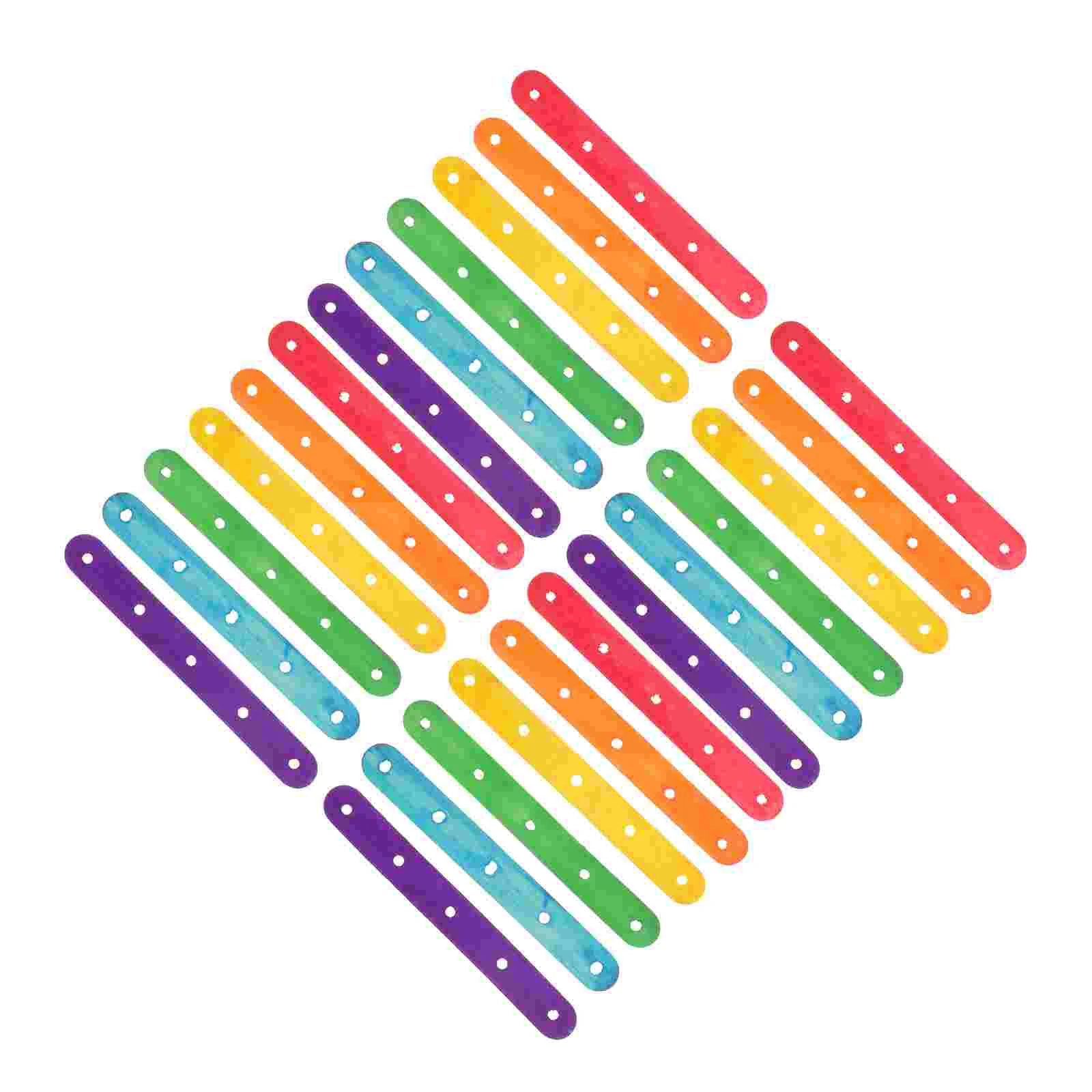 

100pcs Popsicle Wood Sticks DIY Ice Cream Sticks Ice Cream Making Materials