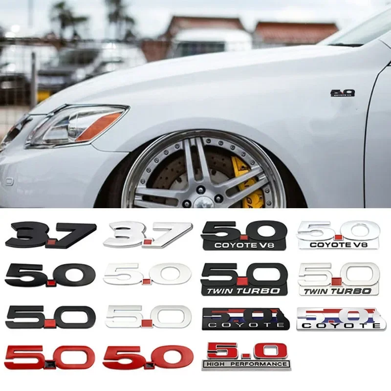 Металлический логотип 3 7 5 0 наклейка на задний багажник автомобиля для Ford GALAXY Raptor