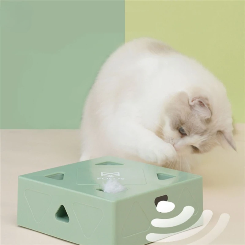

Mijia Electric Cat Toy Magic Box Interactive Smart Home Teasing Stick AI Bionic Intelligent Induction USB Charging