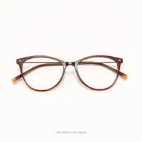 cat eye eyeglasses frame ultra light tungsten carbon steel comfortable women vintage optical frame