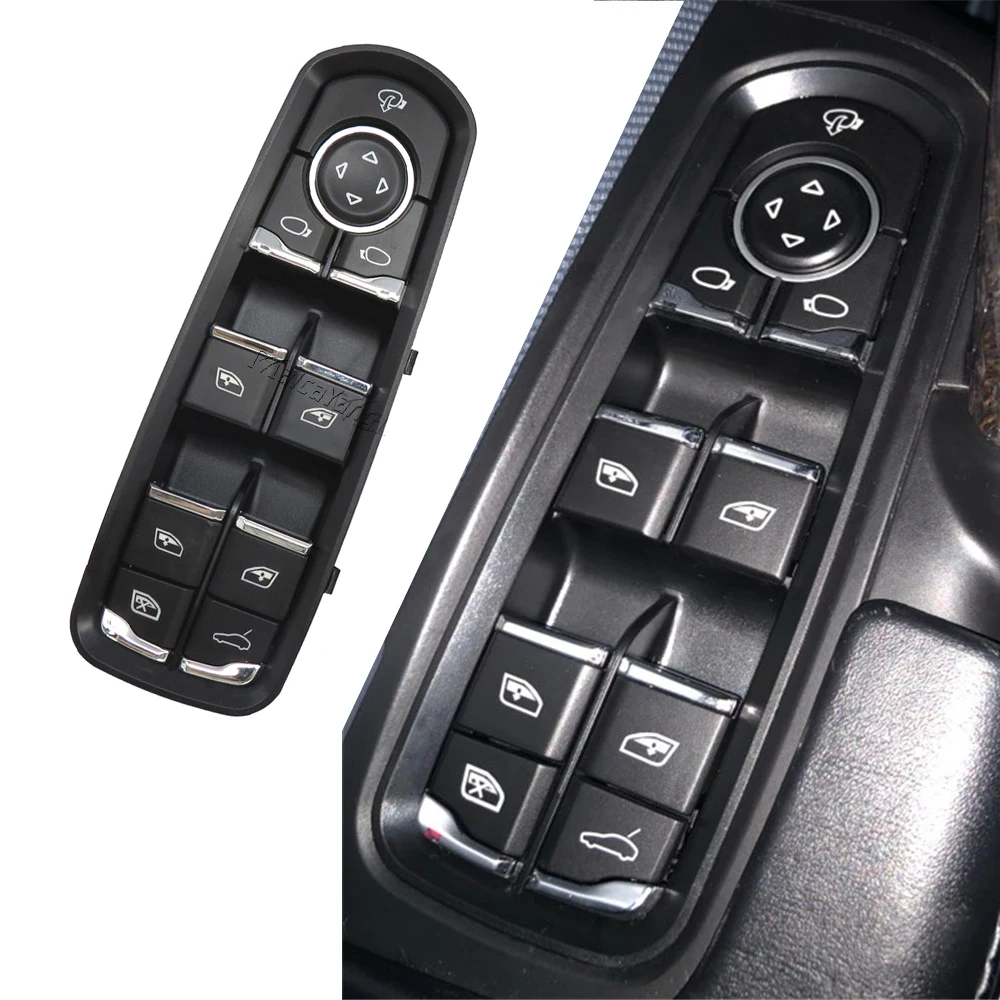 

Front Door Power Window Switch Button For Porsche Cayenne Macan Panamera 2011-2014 2015 2016 2017 7PP959858RDML 7PP959858MDML