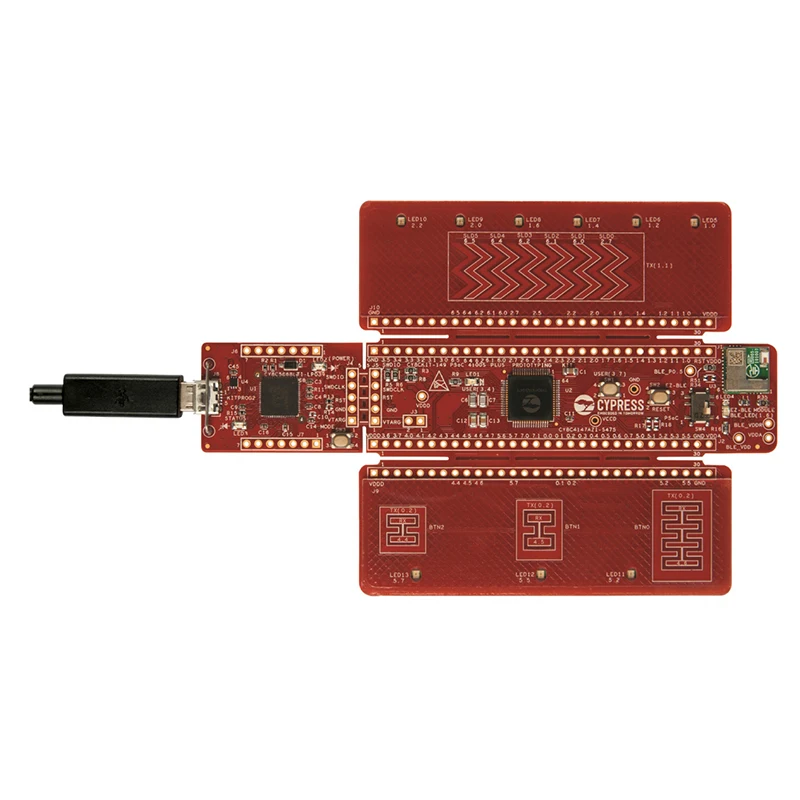 

Совершенно новые оригинальные технические платы и комплекты-комплект ARMAR PSoC 4100S 128K прототип