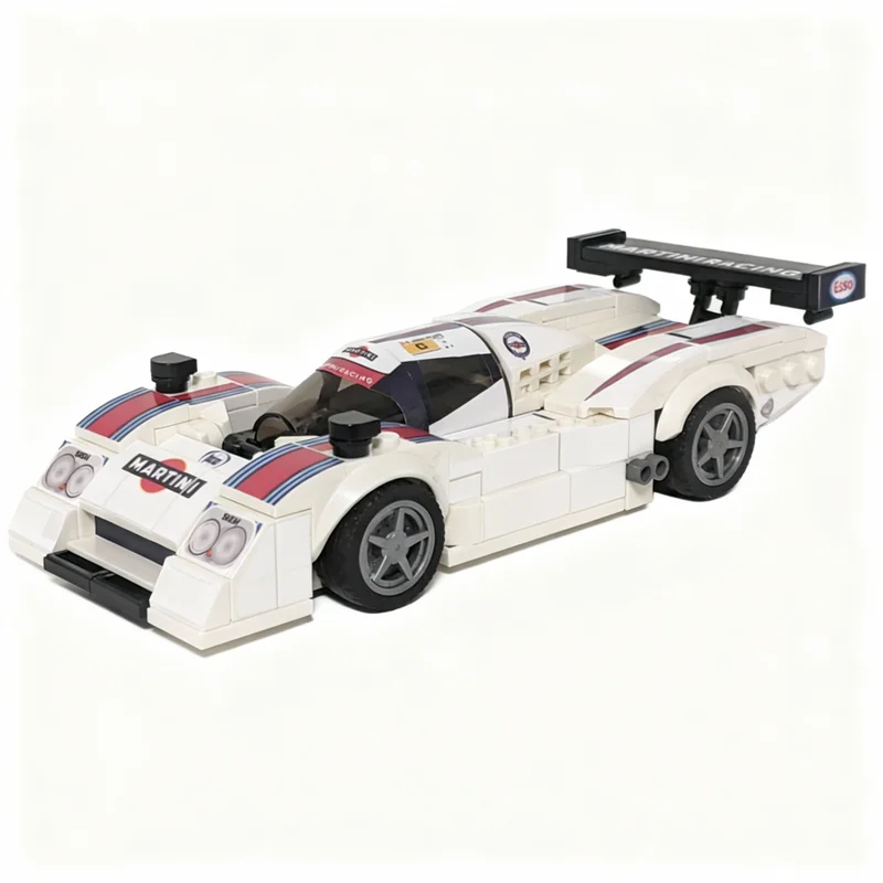 Фото 892 детали MOC LE MANS STARS Rondeau Lanciased Peugeot: Конструктор, Игрушка, Новогодний Подарок, Идея для творчества, DIY, Кирпичики для детей №3