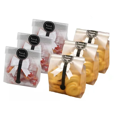 Прозрачный пакет для тостов 25/50/100 шт