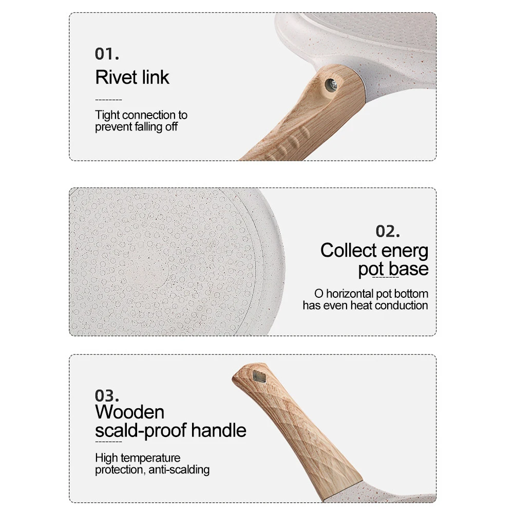 Совместимая с варочной панелью. Кастрюля из литого алюминия. Легкий дизайн.