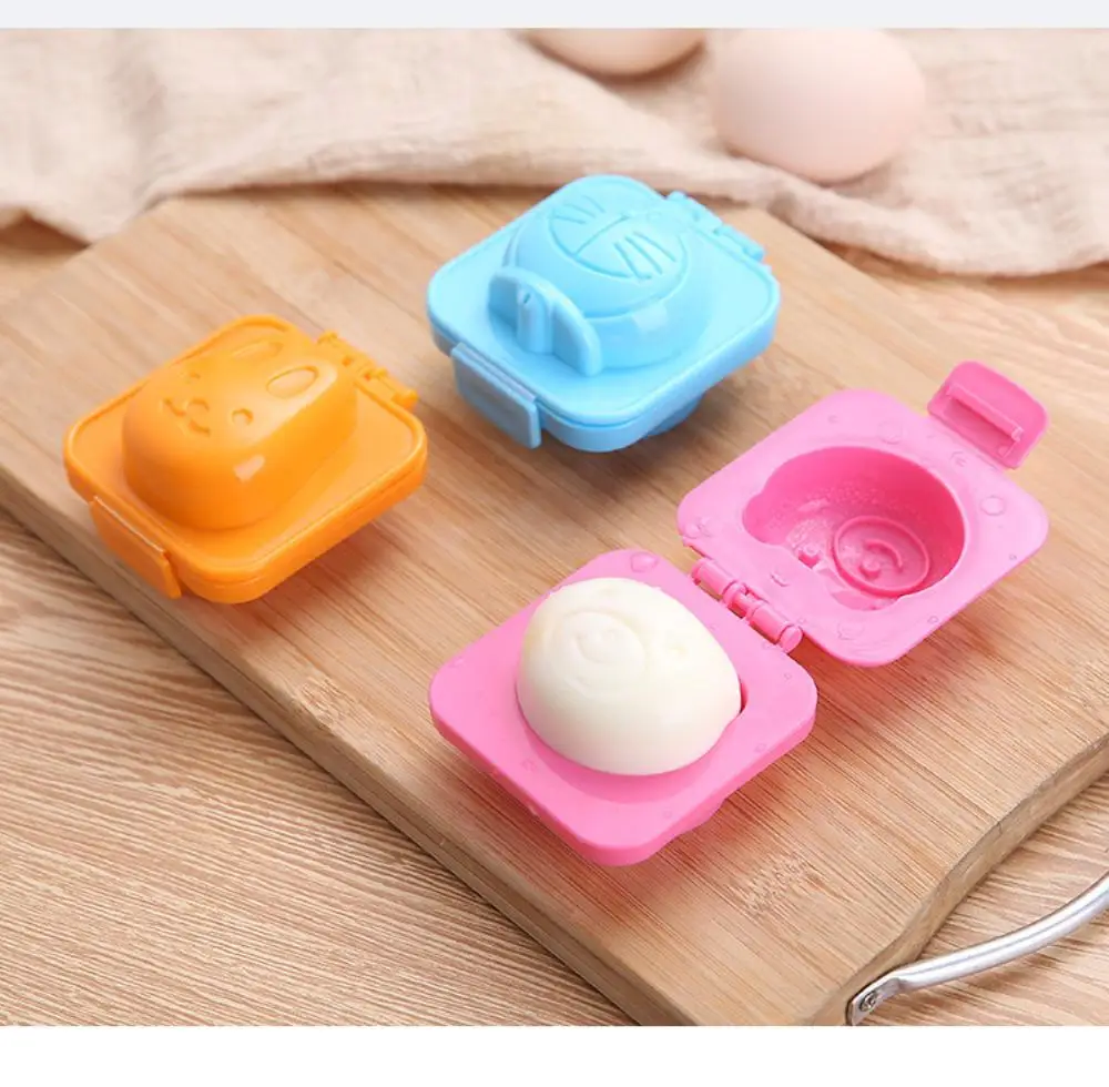

Portable Super Value Baby Rice And Vegetable Roll Mould Rabbit Bear Fish Car Star Heart Egg Mould Cartoon Mould 6-piece Set