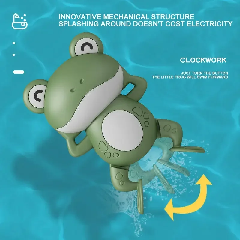 3/1 шт. Детские плавающие игрушки-лягушки