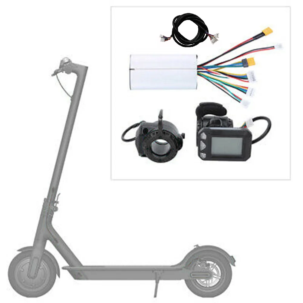 

E-scooter Controller 24/36V 350W With LCD Display Monitor Brake Set Electric Scooter Bike Cycling Equipment Parts